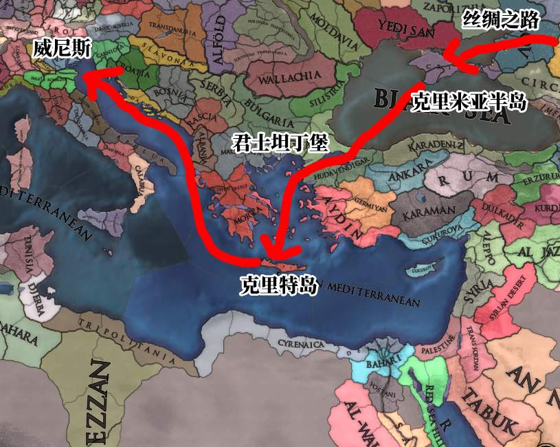 另一种贸易路线
